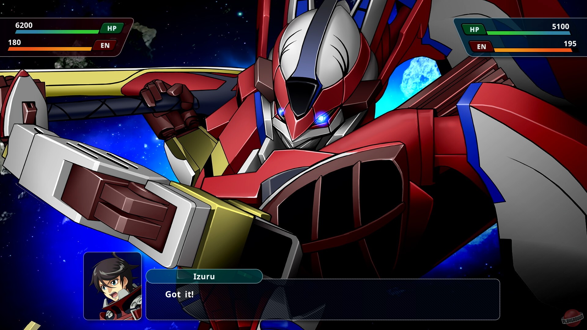 Скриншот из игры Super Robot Wars Y - 2