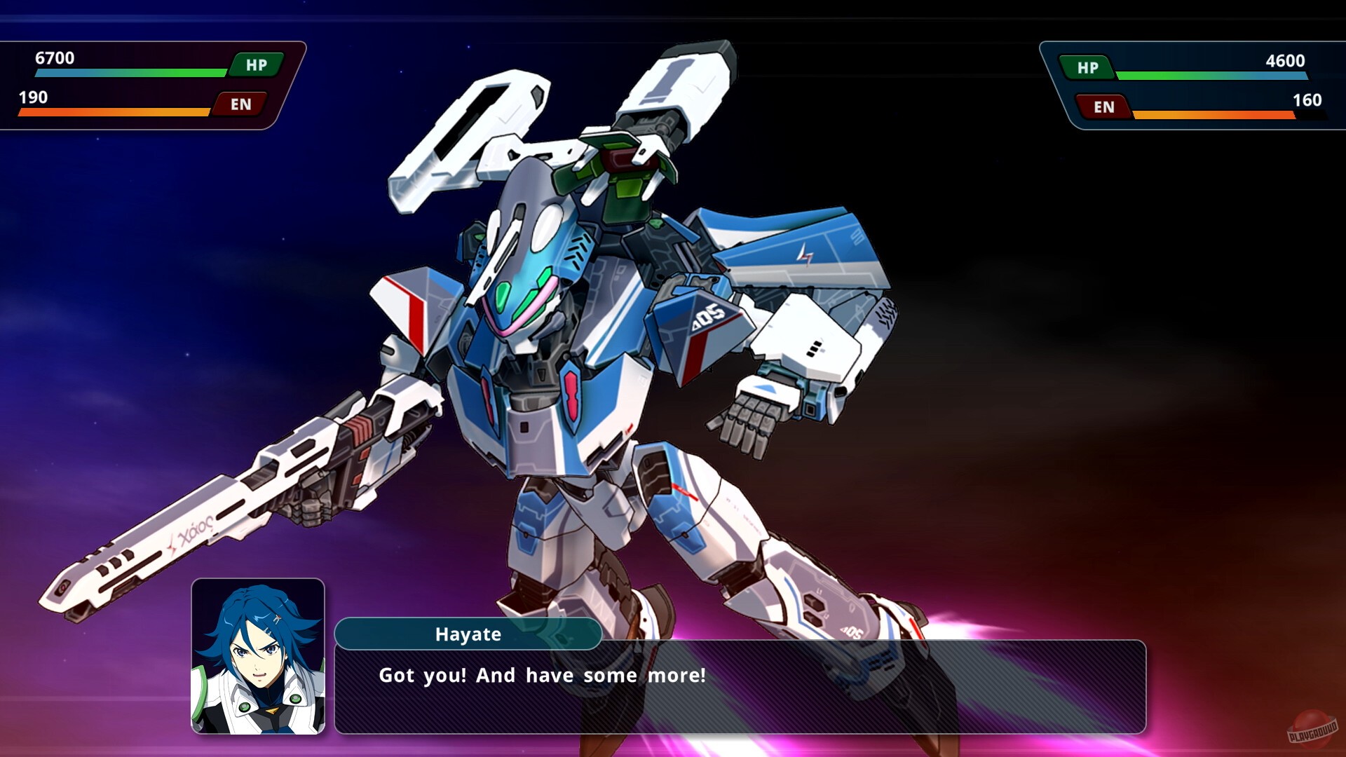 Скриншот из игры Super Robot Wars Y - 8