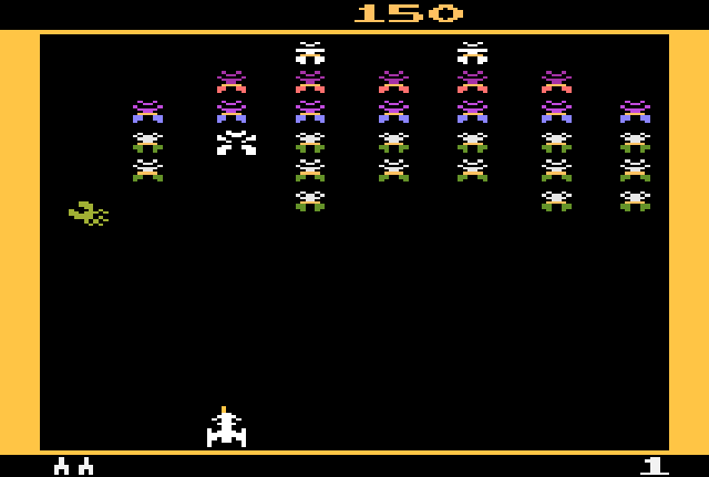 Скриншот из игры Galaxian - 1