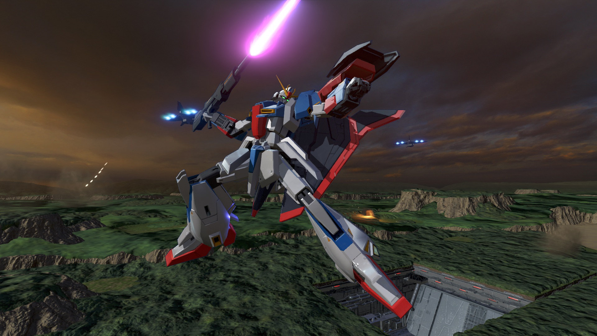 Скриншот из игры Gundam Versus - 10