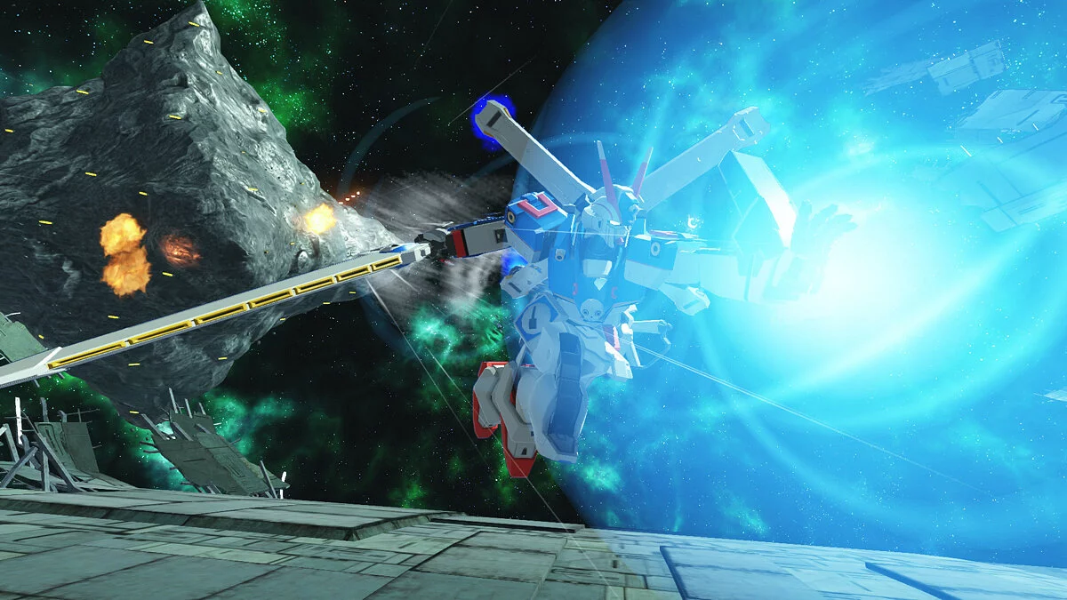 Скриншот из игры Gundam Versus - 9
