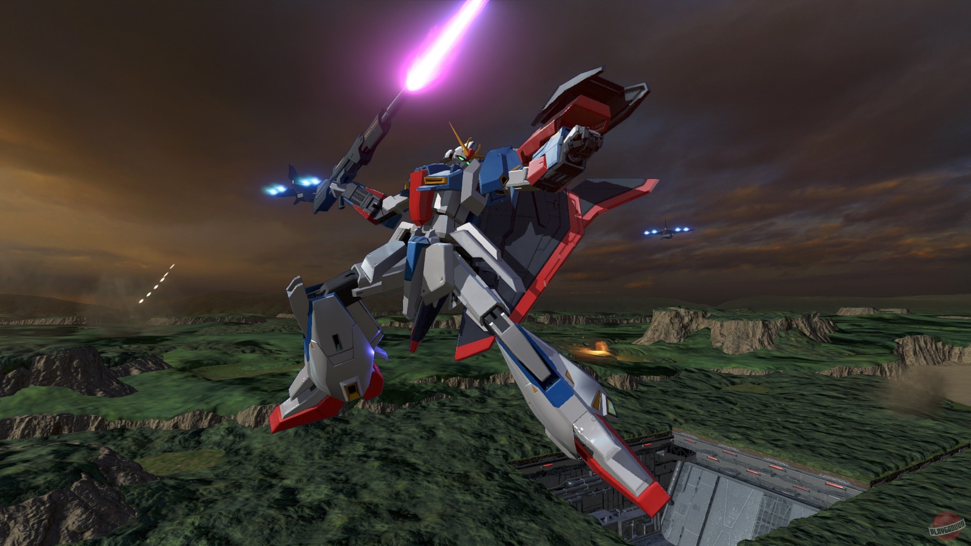 Скриншот из игры Gundam Versus - 4