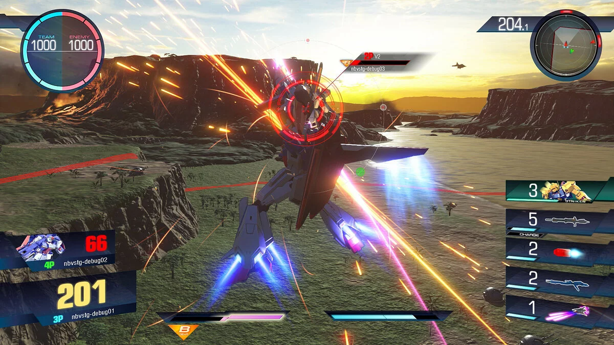 Скриншот из игры Gundam Versus - 21