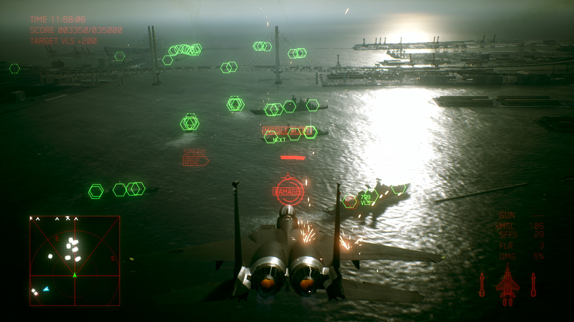 Скриншот из игры Ace Combat 7: Skies Unknown - Anchorhead Raid - 1