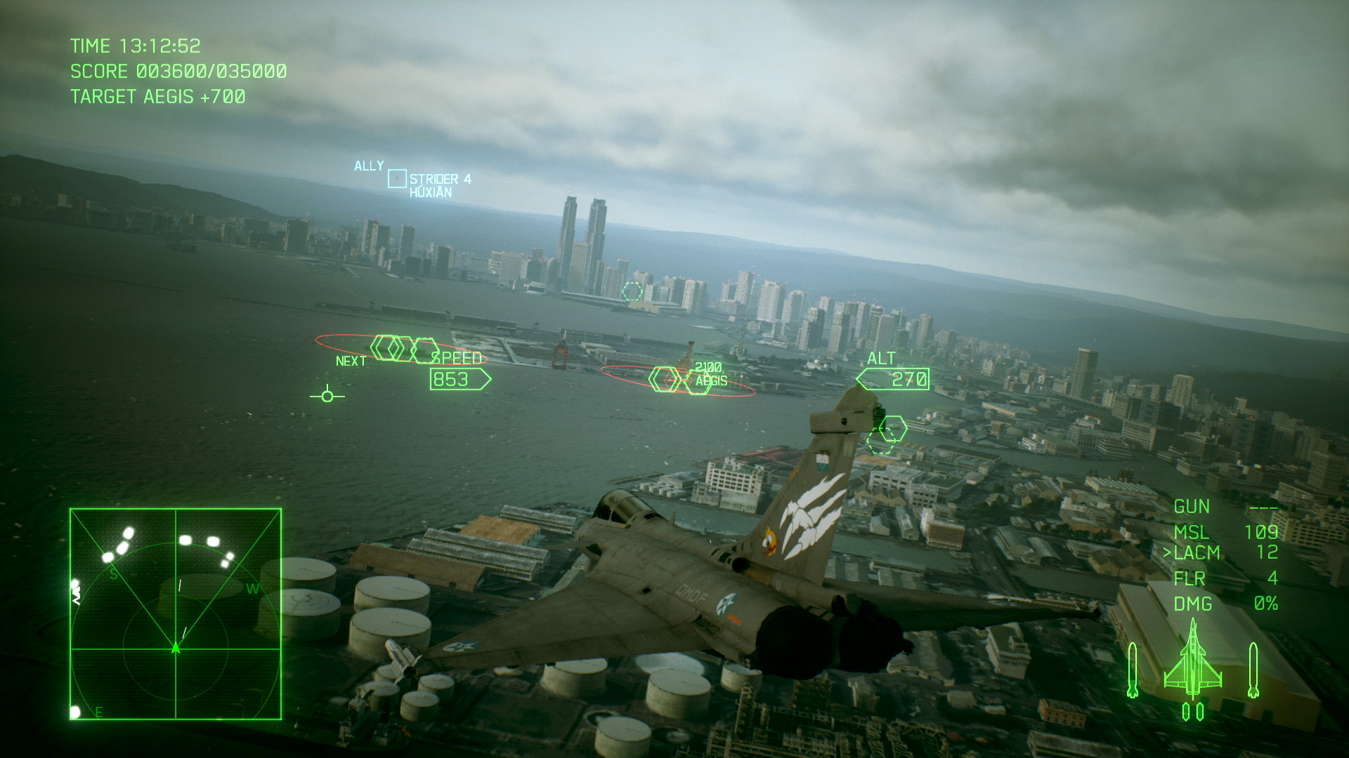 Скриншот из игры Ace Combat 7: Skies Unknown - Anchorhead Raid - 2