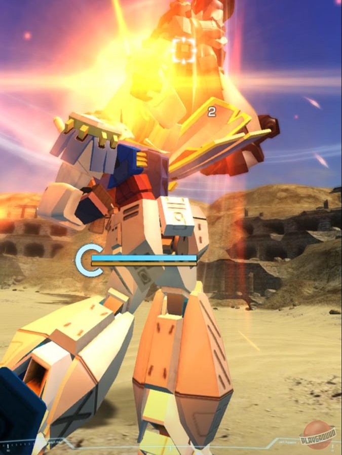 Скриншот из игры Gundam Battle: Gunpla Warfare - 3