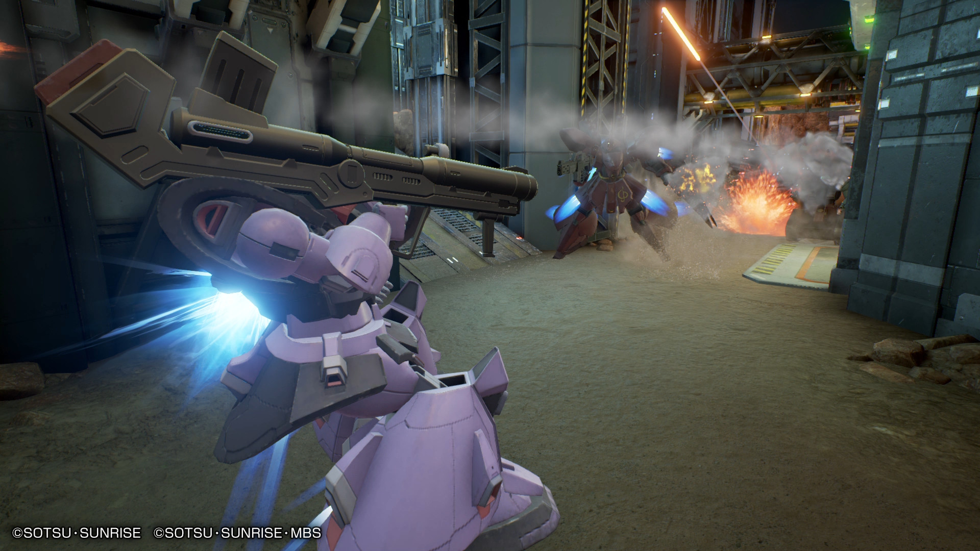Скриншот из игры Gundam Evolution - 1