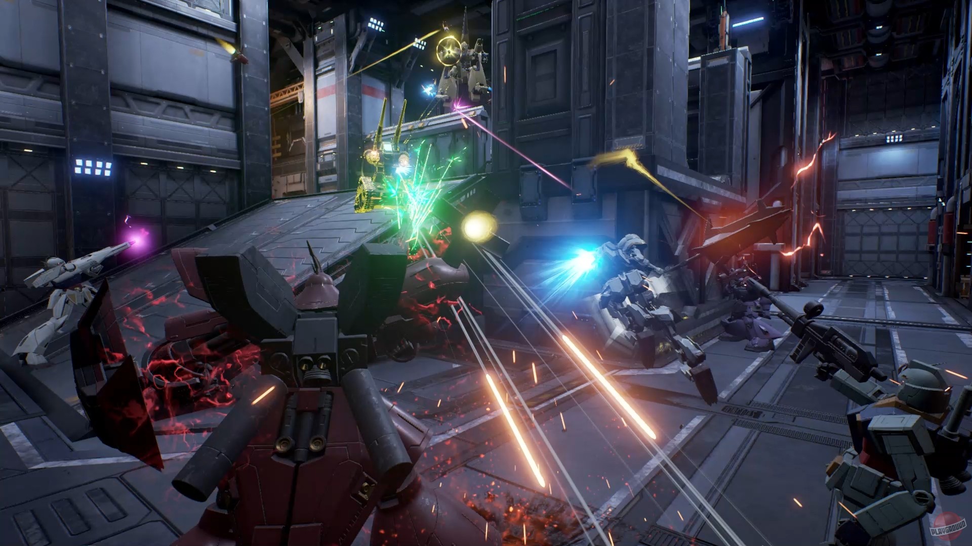 Скриншот из игры Gundam Evolution - 11