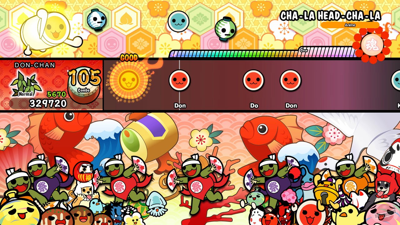 Скриншот из игры Taiko no Tatsujin: Drum 'n' Fun - 2