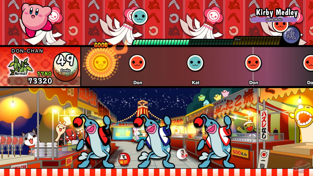 Скриншот из игры Taiko no Tatsujin: Drum 'n' Fun - 1