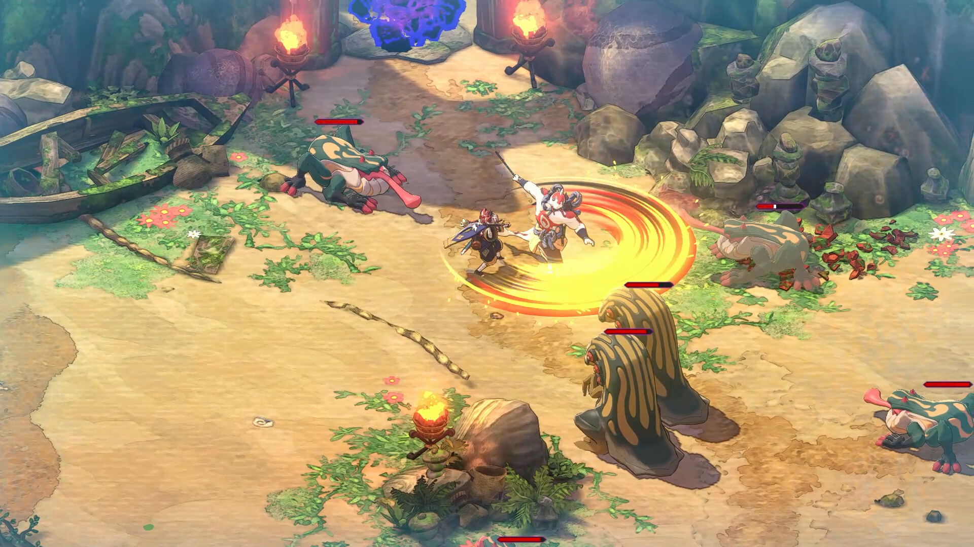Скриншот из игры Towa and the Guardians of the Sacred Tree - 8