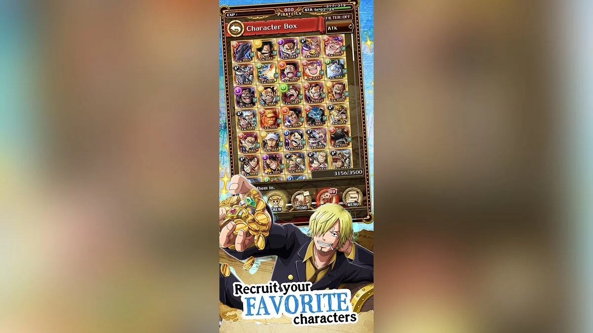 Скриншот из игры One Piece Treasure Cruise - 12