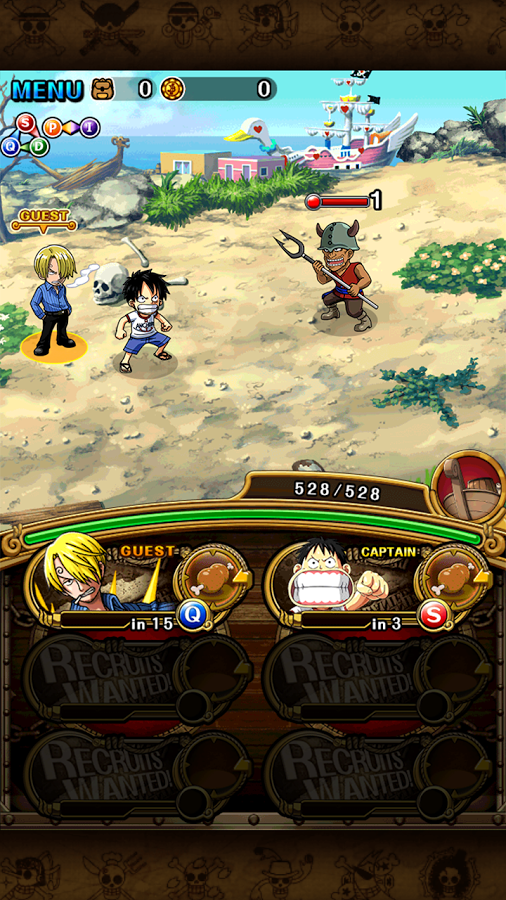 Скриншот из игры One Piece Treasure Cruise - 6