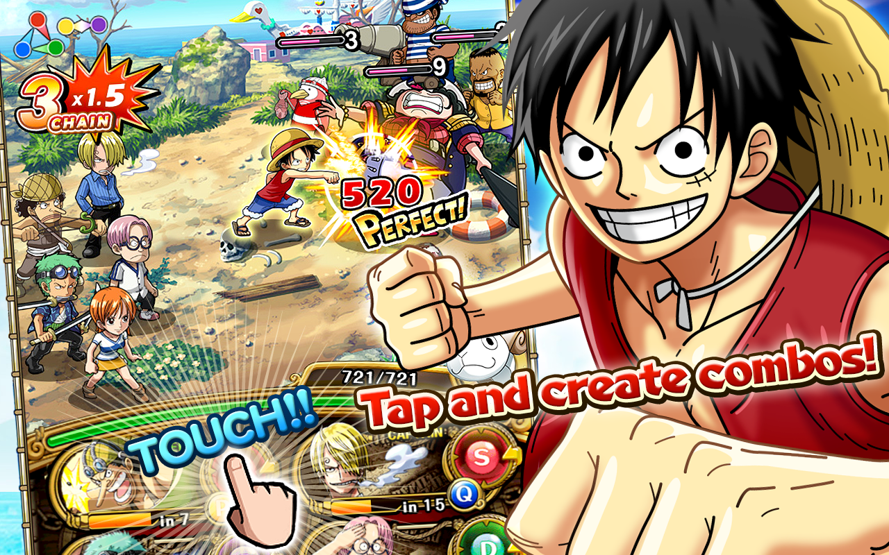 Скриншот из игры One Piece Treasure Cruise - 3