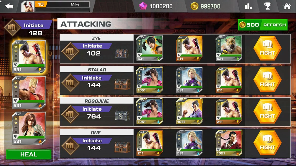 Скриншот из игры Tekken Mobile - 19
