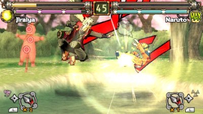 Скриншот из игры Naruto: Narutimate Portable Zero - 2