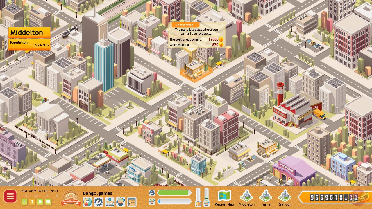 Скриншот из игры Bakery Biz Tycoon - 4