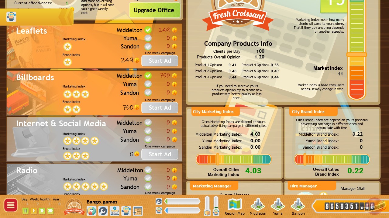 Скриншот из игры Bakery Biz Tycoon - 8