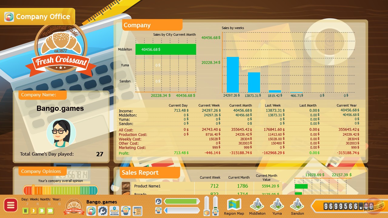 Скриншот из игры Bakery Biz Tycoon - 7