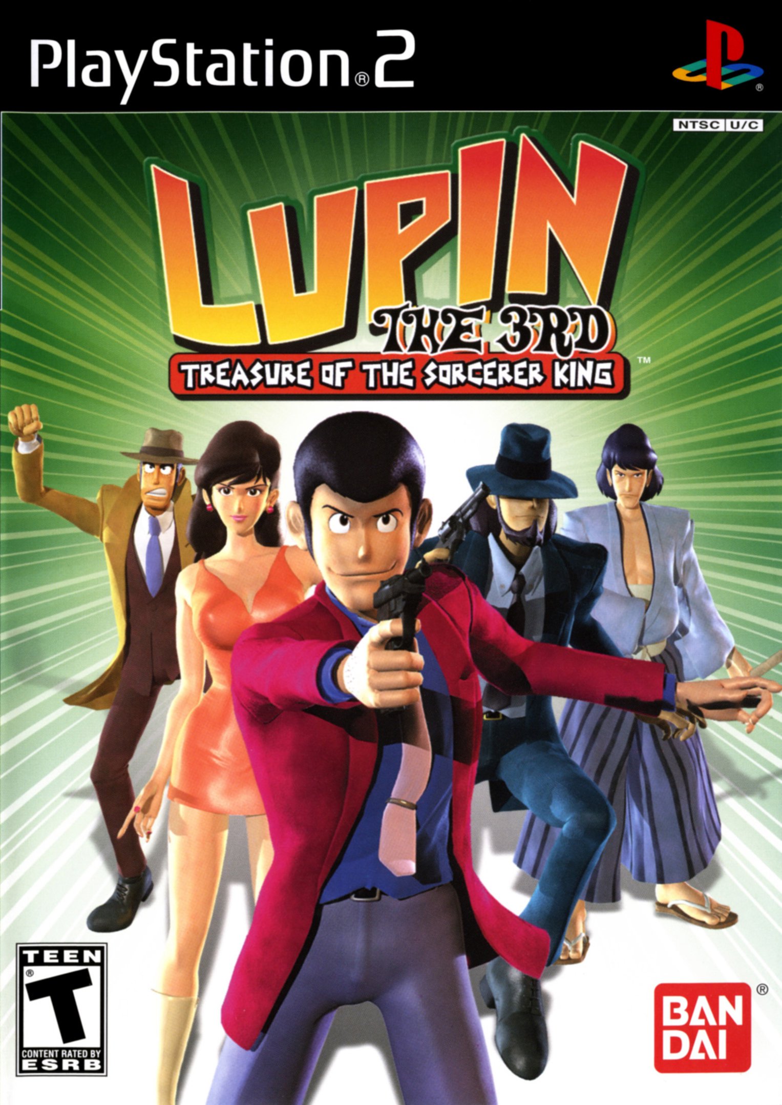 Обложка игры Lupin the 3rd: Treasure of the Sorcerer King