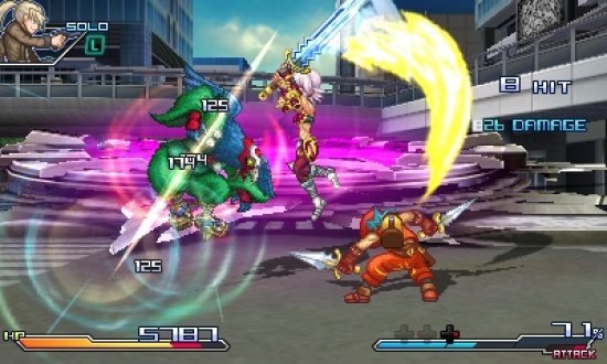 Скриншот из игры Project X Zone - 5