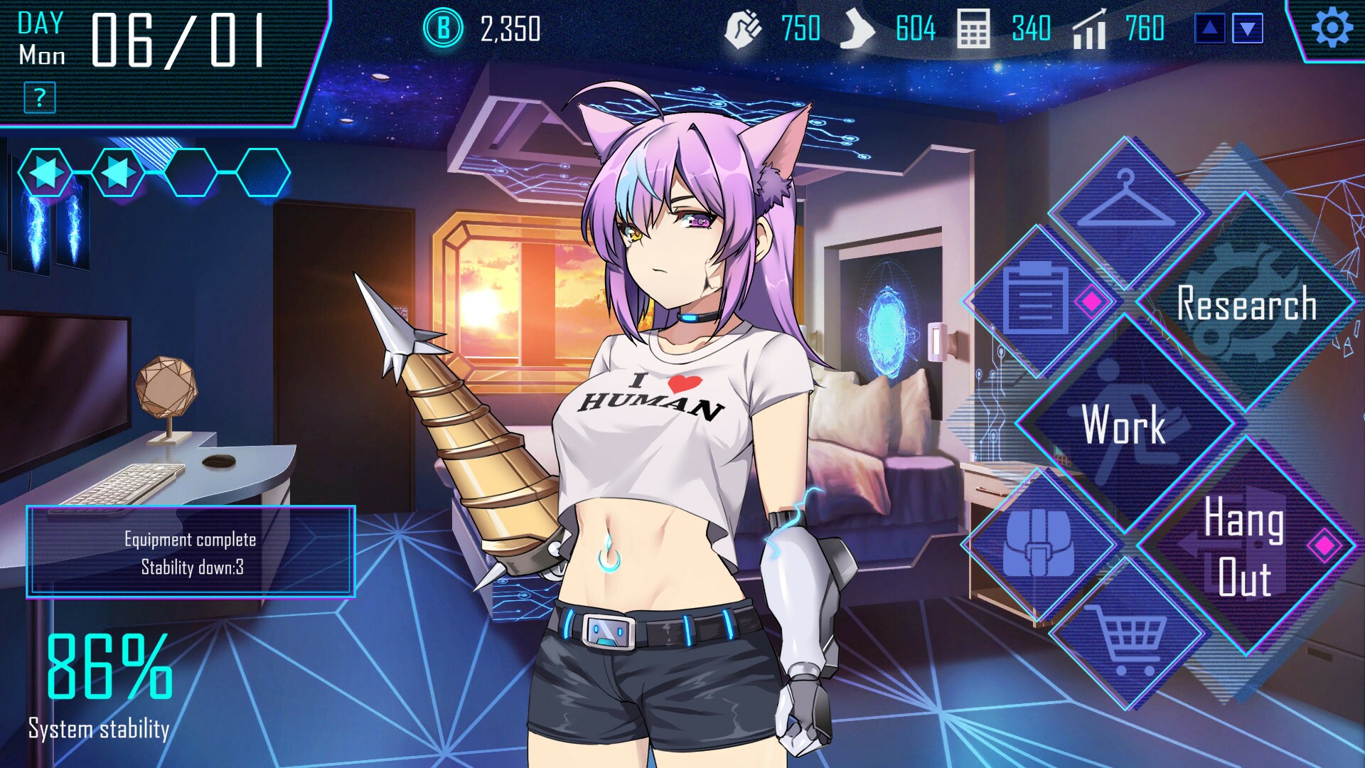 Скриншот из игры RoboLife - Days with Aino - 21