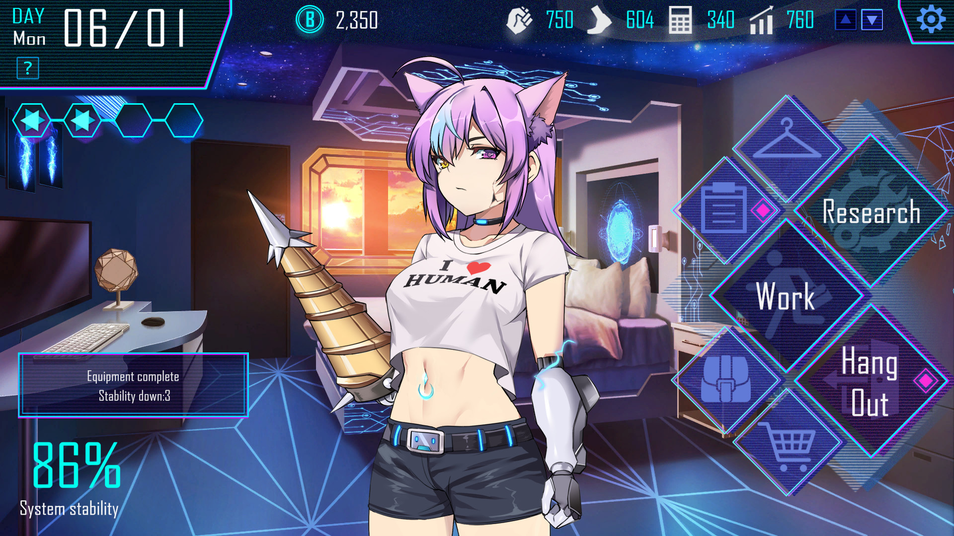 Скриншот из игры RoboLife - Days with Aino - 11
