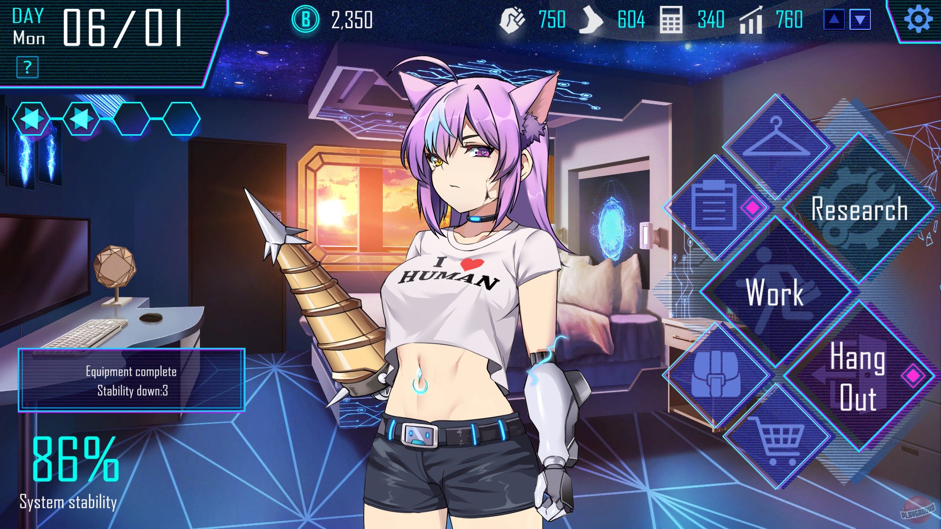 Скриншот из игры RoboLife - Days with Aino - 19