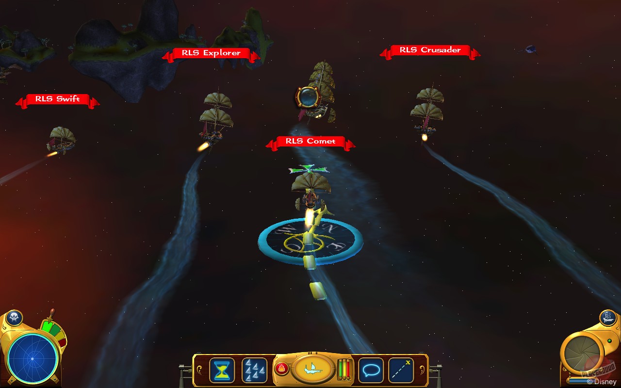 Скриншот из игры Disney's Treasure Planet: Battle of Procyon - 9