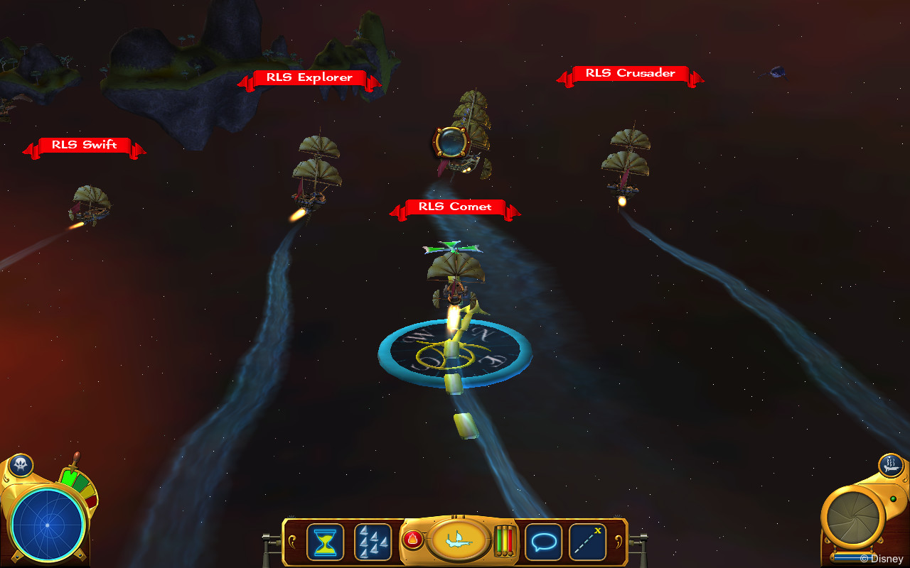 Скриншот из игры Disney's Treasure Planet: Battle of Procyon - 8
