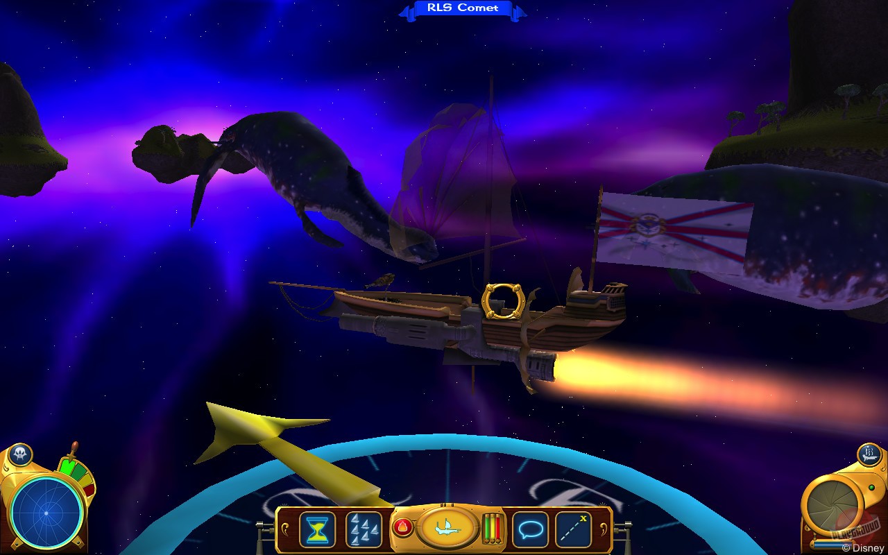 Скриншот из игры Disney's Treasure Planet: Battle of Procyon - 4