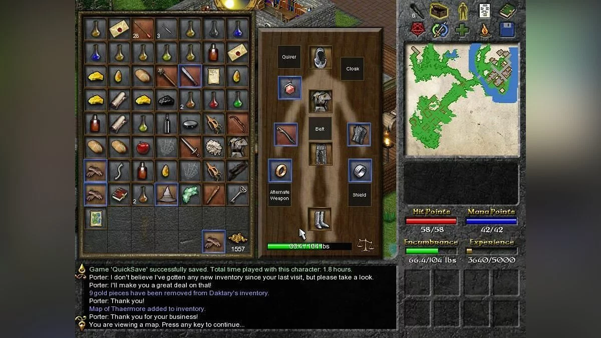 Скриншот из игры Eschalon: Book 1 - 12