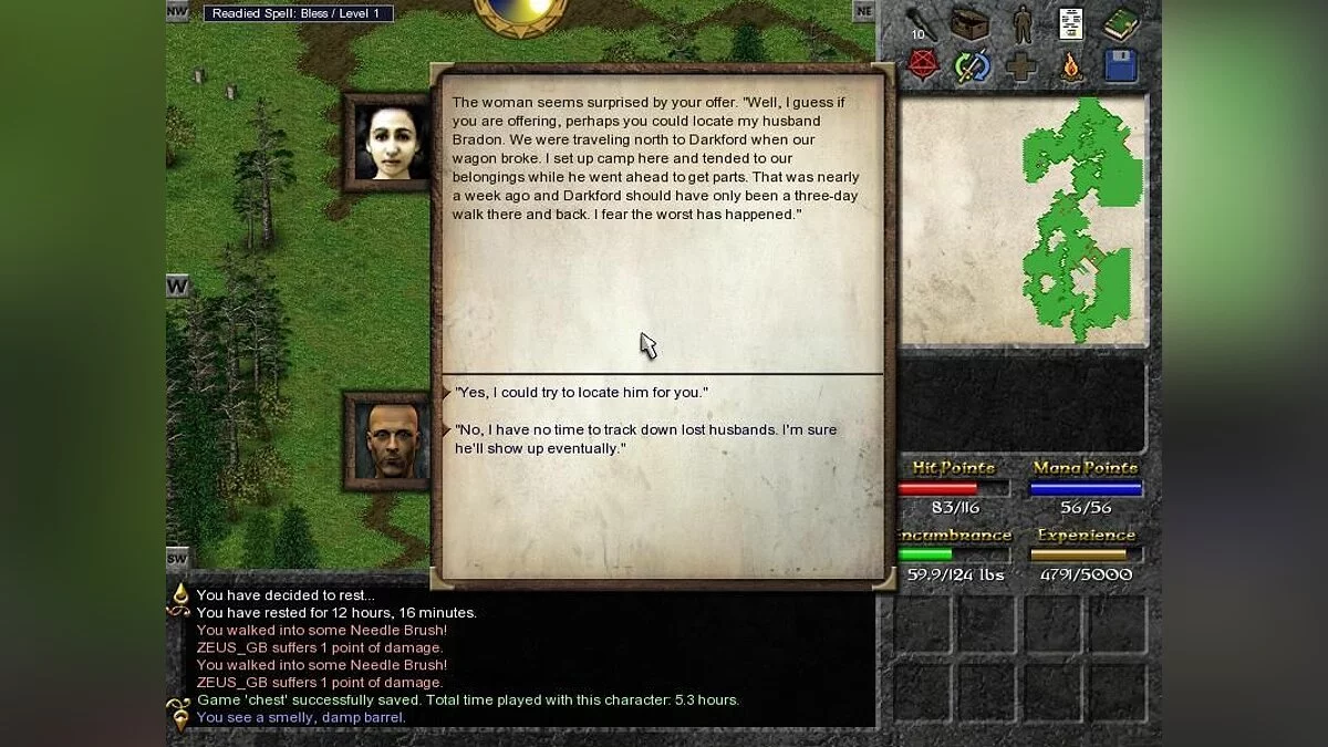 Скриншот из игры Eschalon: Book 1 - 4