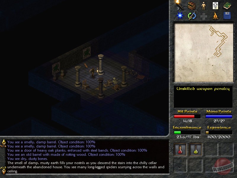 Скриншот из игры Eschalon: Book 1 - 1