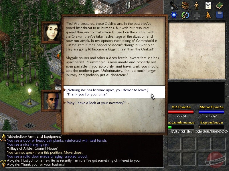 Скриншот из игры Eschalon: Book 1 - 15