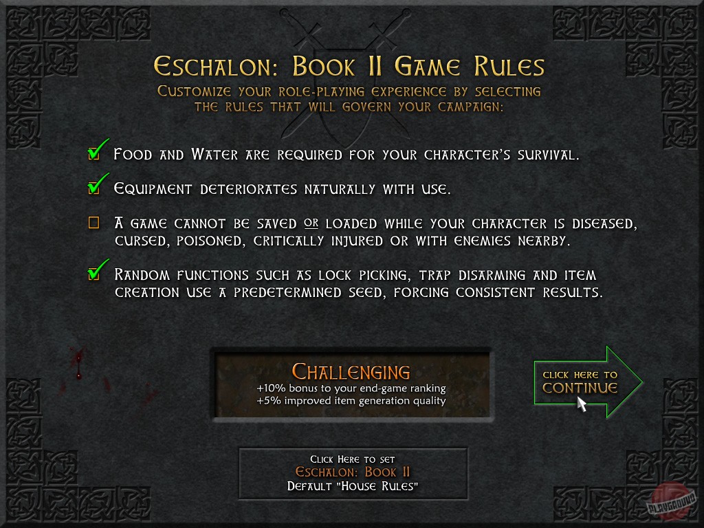 Скриншот из игры Eschalon: Book 2 - 4