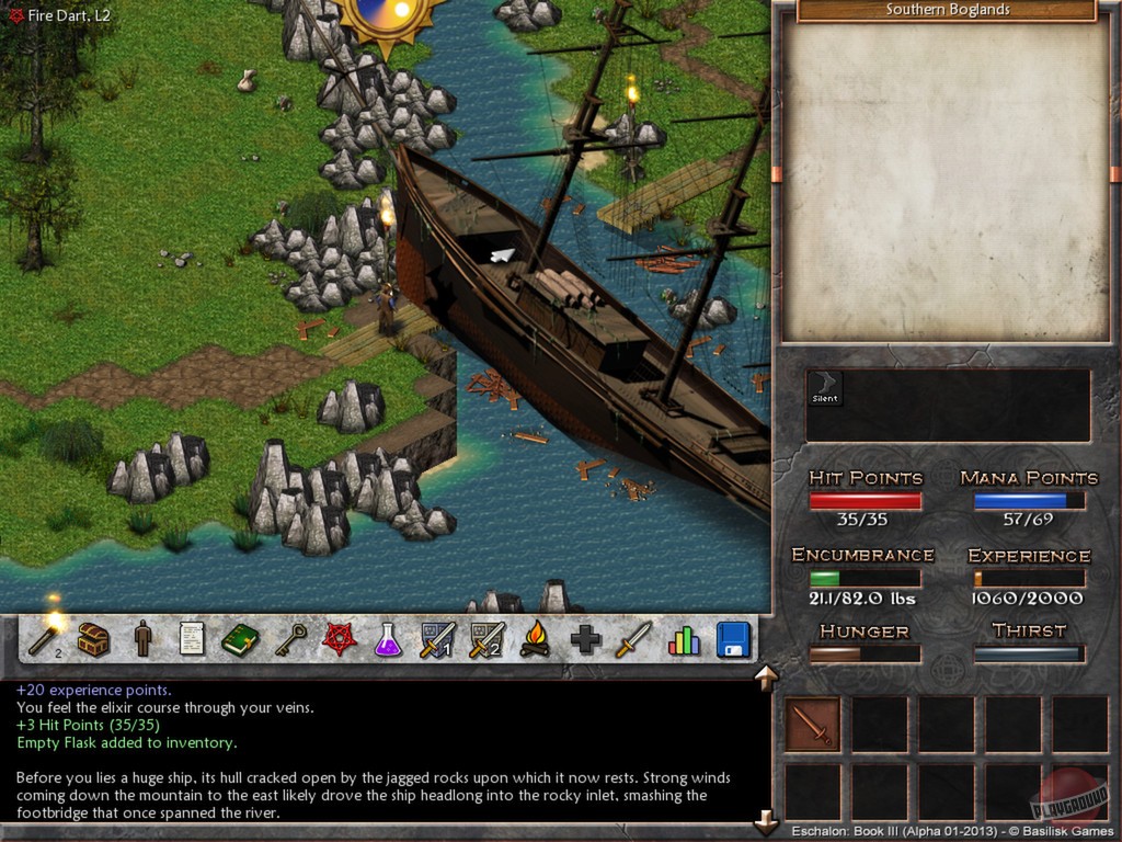 Скриншот из игры Eschalon: Book 3 - 1