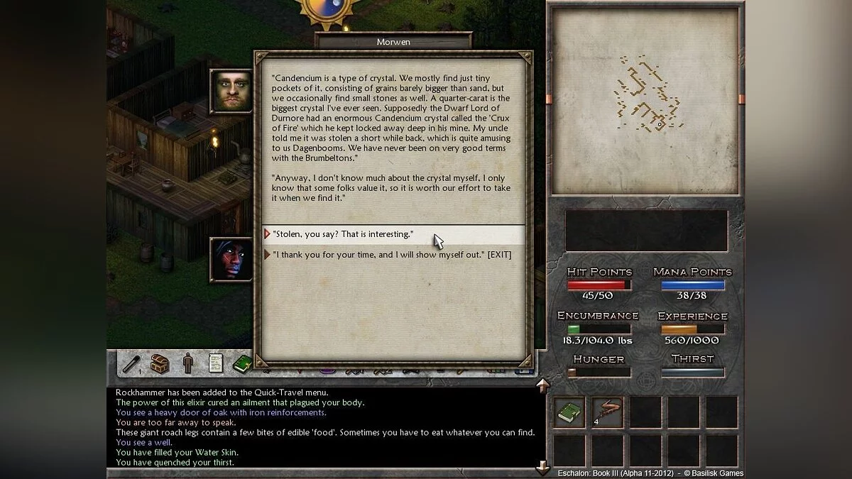 Скриншот из игры Eschalon: Book 3 - 9