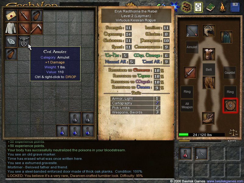 Скриншот из игры Eschalon: Book I - 18