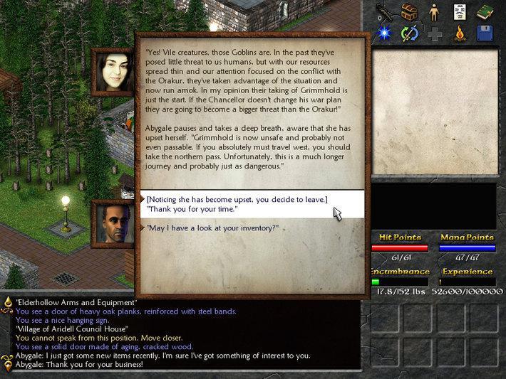 Скриншот из игры Eschalon: Book I - 14