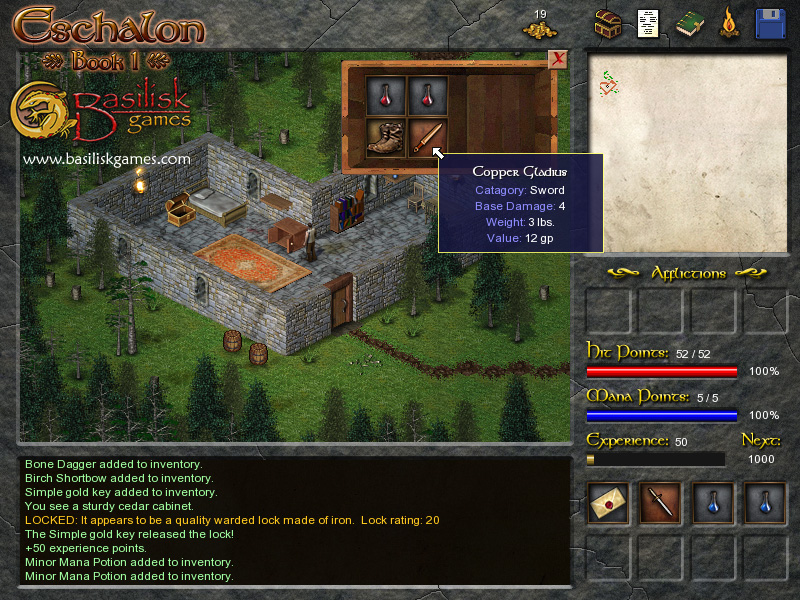 Скриншот из игры Eschalon: Book I - 24