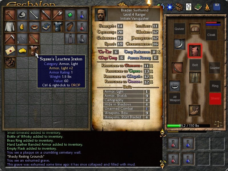 Скриншот из игры Eschalon: Book I - 1