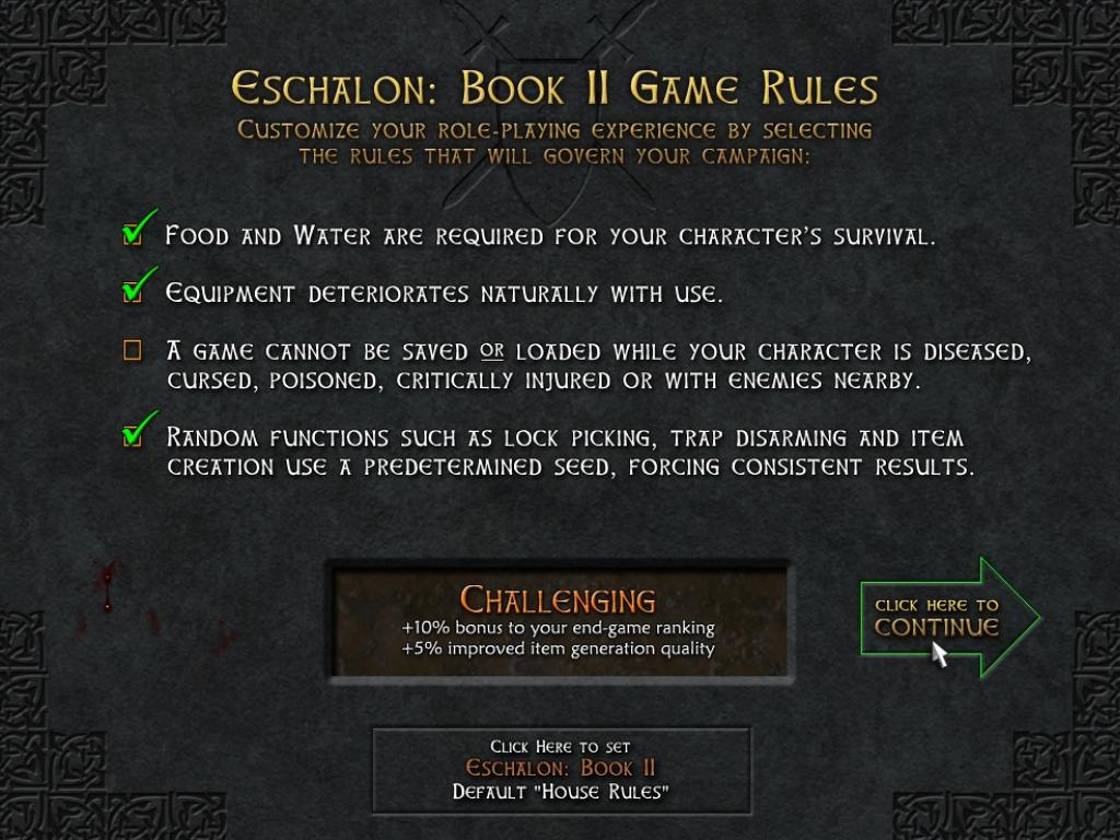 Скриншот из игры Eschalon: Book II - 23