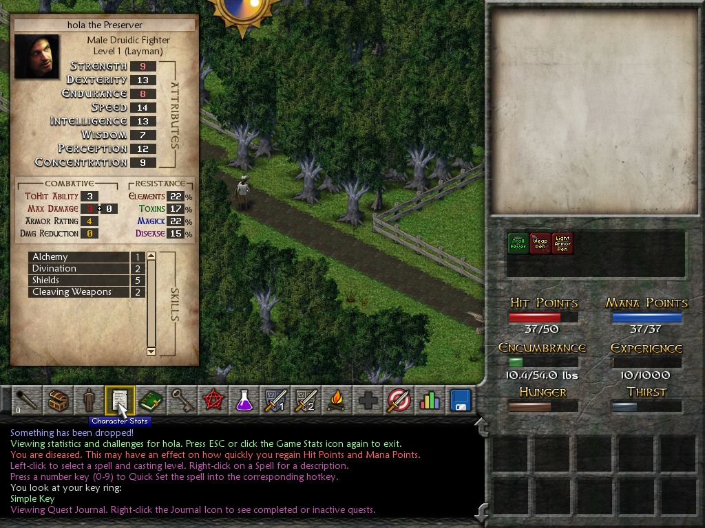 Скриншот из игры Eschalon: Book II - 21