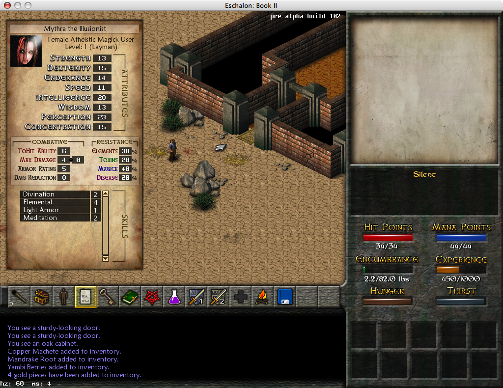 Скриншот из игры Eschalon: Book II - 9