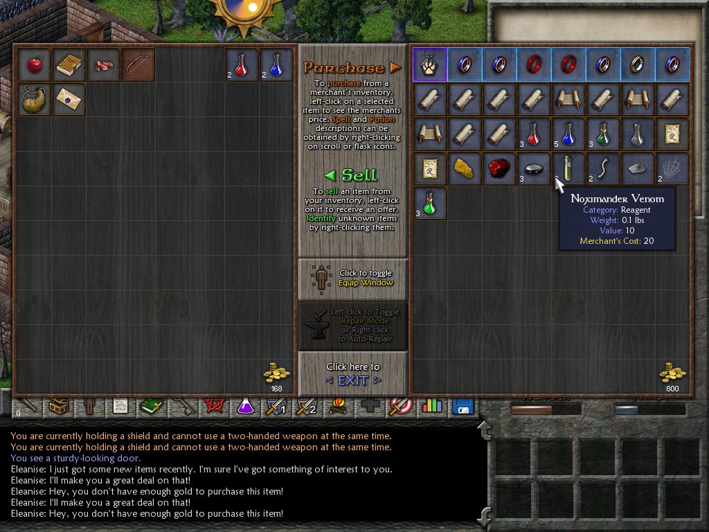 Скриншот из игры Eschalon: Book II - 13