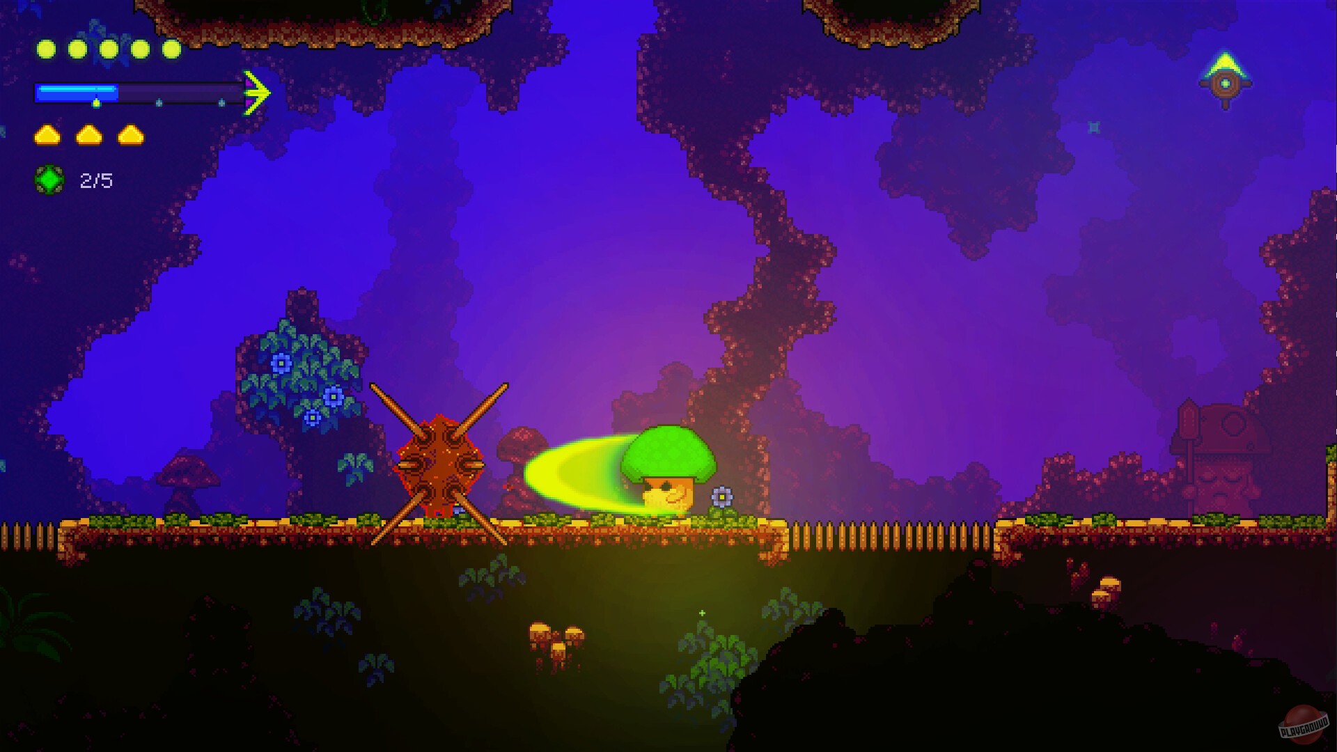 Скриншот из игры Lone Fungus - 4