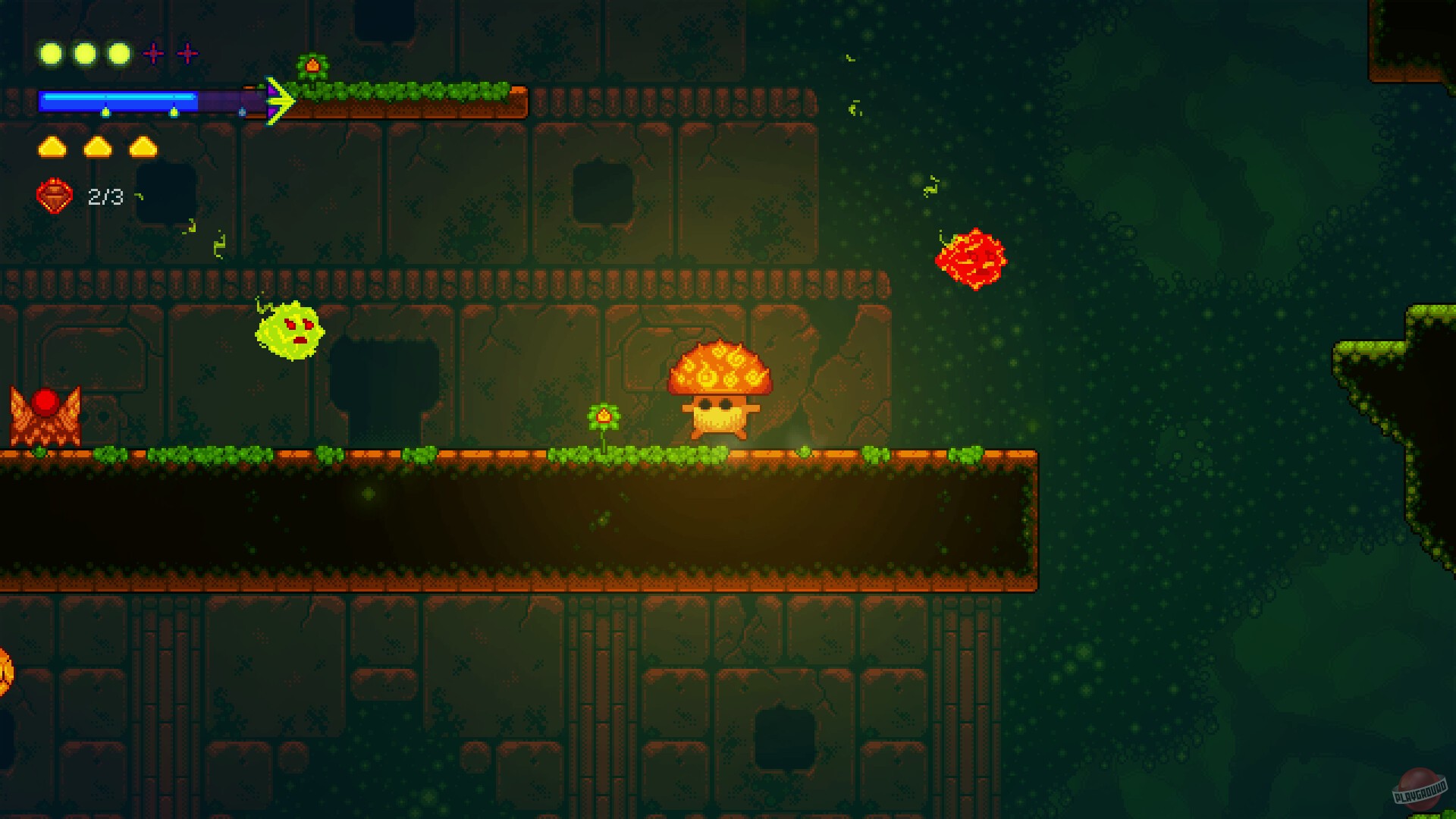 Скриншот из игры Lone Fungus - 2