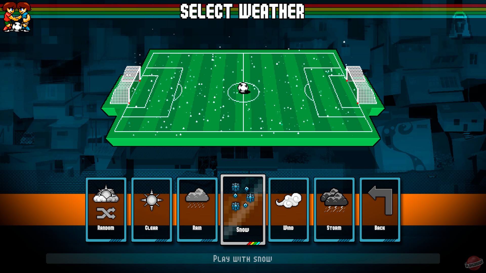 Скриншот из игры Pixel Cup Soccer 17 - 23
