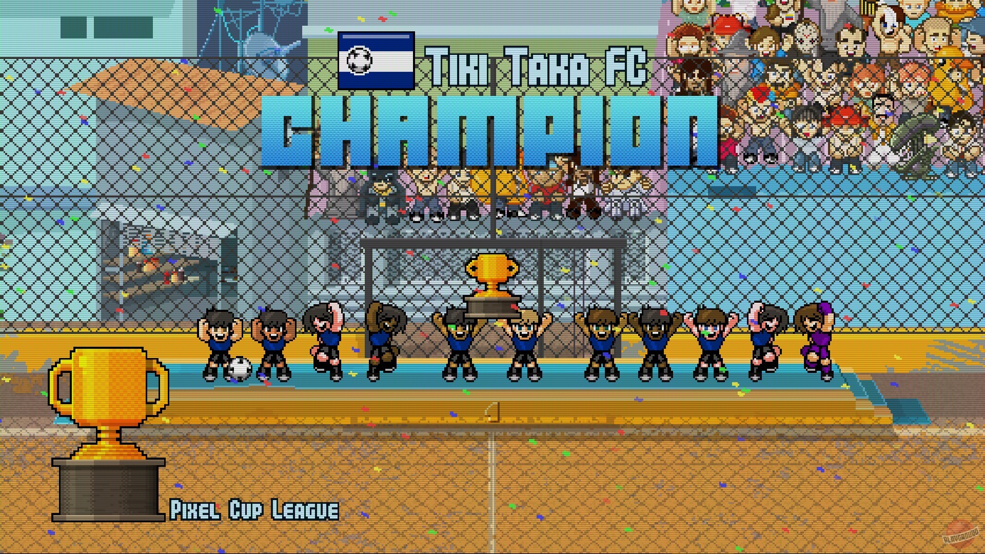 Скриншот из игры Pixel Cup Soccer 17 - 48